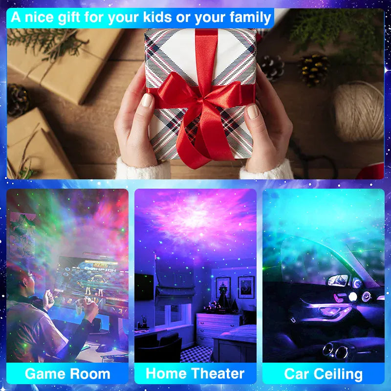 Essentials House Hold Telescope / USB Plug Astronaut Projector Galaxy Starry Night Lights for Bedroom LED Nebula Lamp