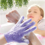 Essentials House 5/10 New Pieces Exfoliating Bath Gloves Double Sided Bath Gloves for Beauty Spa Massage Skin Shower Scrubber