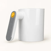 1L Electric Flour Sifter on a warm off-white background with a soft natural shadow.