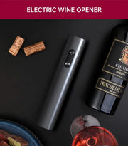 Essentials House Electric Automatic Red Wine Opener Set Multifunction Wine Stopper, Wine Pourer, Electric Bottle Opener Gift