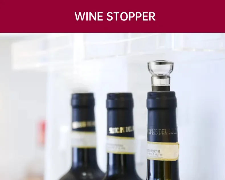 Essentials House Electric Automatic Red Wine Opener Set Multifunction Wine Stopper, Wine Pourer, Electric Bottle Opener Gift