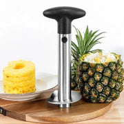 Essentialshouses 00-black 1PCS Stainless Steel Pineapple Peeler Corer Slicer - Easy Fruit Cutter Kitchen Gadget for Quick Delivery