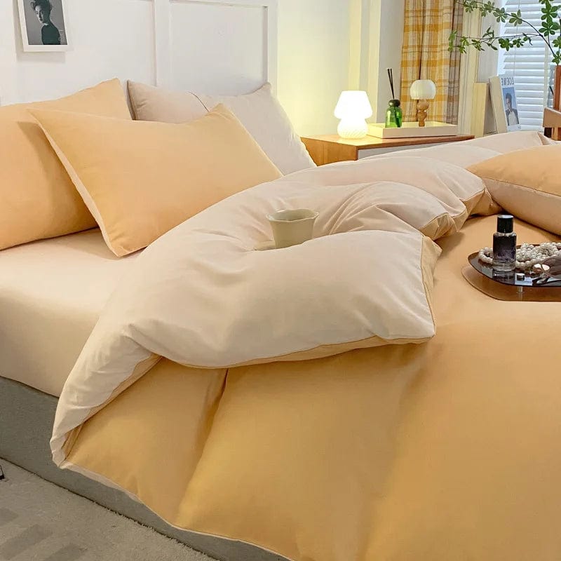 Essentialshouses 001 / Queen 4pcs Soft Ins Nordic Style Bedding Set
