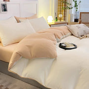 Essentialshouses 006 / Queen 4pcs Soft Ins Nordic Style Bedding Set