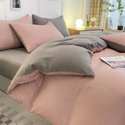 Essentialshouses 009 / Queen 4pcs Soft Ins Nordic Style Bedding Set