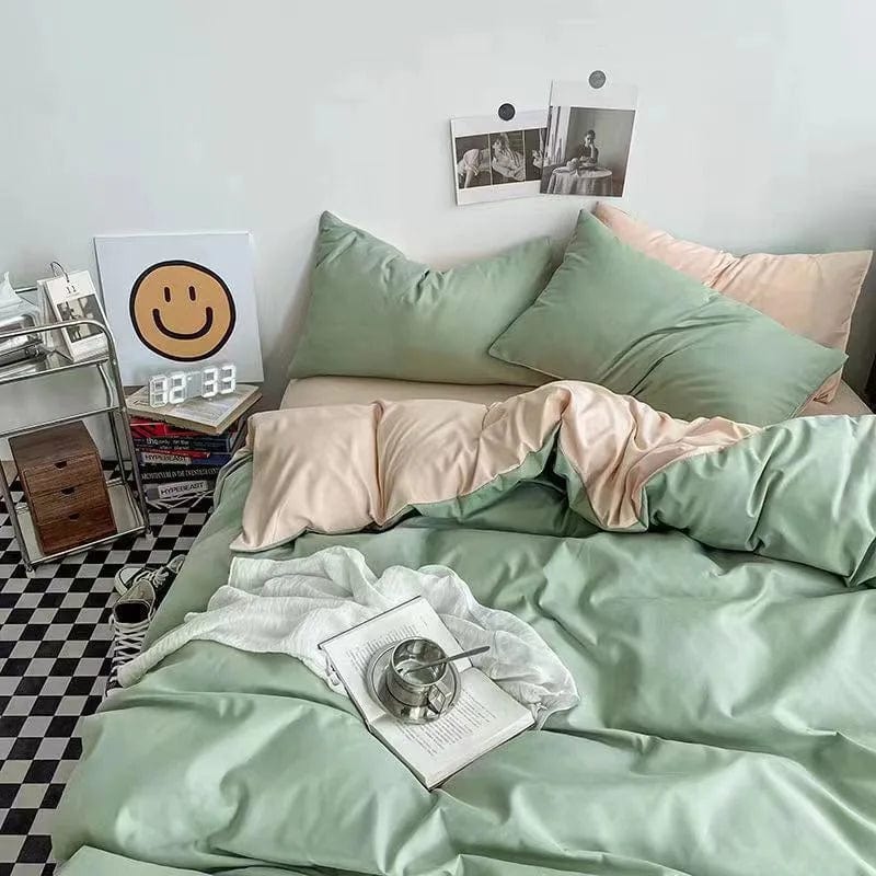 Essentialshouses 011 / Twin 4pcs big sheet Soft Ins Nordic Style Bedding Set