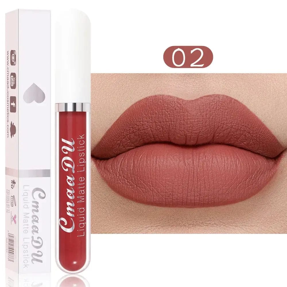 Long Lasting Waterproof Liquid Lipstick - Essentialshouses