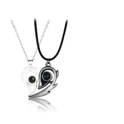 Essentialshouses 1 I Love You Projection Magnetic Couple Necklace