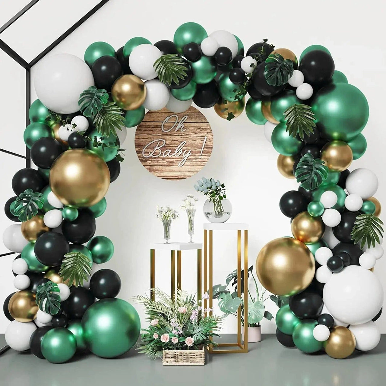 Essentialshouses 1 / Set Metal Purple Balloons Garland Arch Kit
