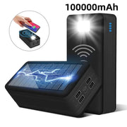 Mobile Phone100000mAh Solar Power Bank - Essentialshouses