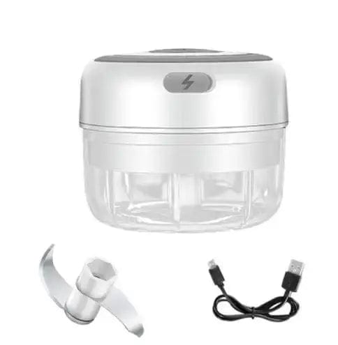 Essentialshouses 100ml 🔪Mini Electric Garlic Chopper – USB Rechargeable Food Processor (100ML/250ML) for Garlic, Onion & Vegetables