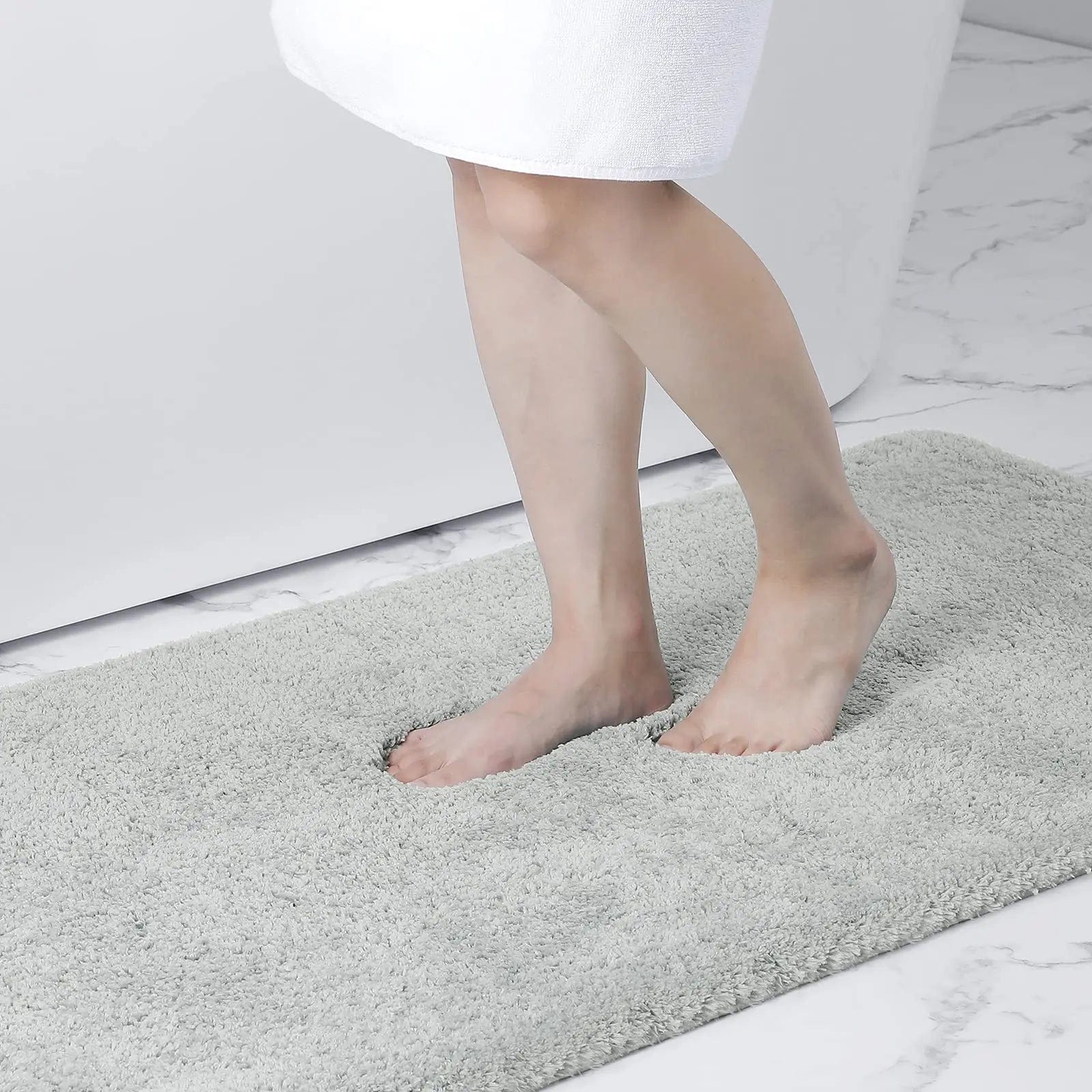Essentialshouses 11 / 61x91cm / CHINA 🛁 Olanly Soft Bathroom Plush Rug – Absorbent, Quick-Dry, and Non-Slip