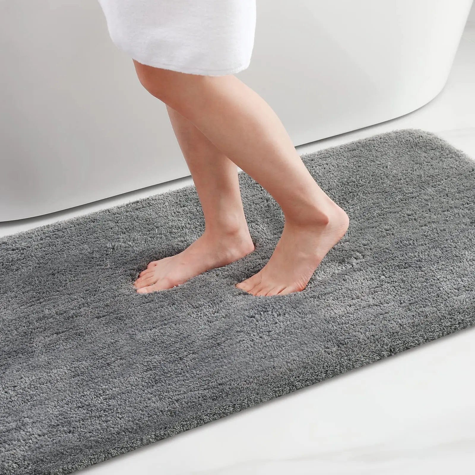 Essentialshouses 14 / 41x61cm / CHINA 🛁 Olanly Soft Bathroom Plush Rug – Absorbent, Quick-Dry, and Non-Slip
