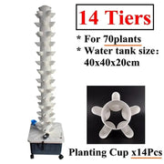 Essentialshouses 14-tier Set Garden Balcony Vegetable Planter