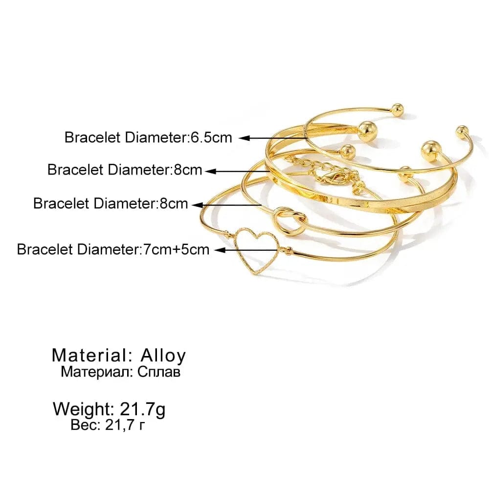 Essentialshouses 18027 Fashion Heart Cross Bracelet