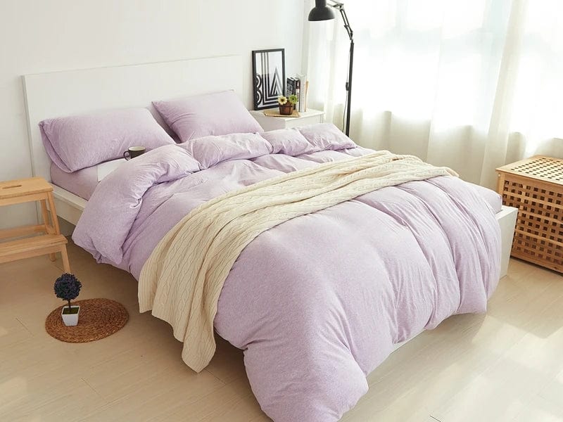 Essentialshouses 21 / King 180x200 bed Soft jersey knit bedding set