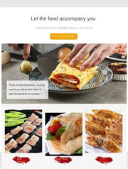 Essentialshouses 26cm Cast Iron Frying Pan Uncoated Non-stick Egg Pancake Pan Crepe Maker Steak Frying Pot Gas Induction Cooker Kitchen Cookware