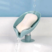 Essentialshouses 🍃 2PCS Suction Cup Leaf-Shaped Soap Dish – Elegant, Hygienic, and Space-Saving