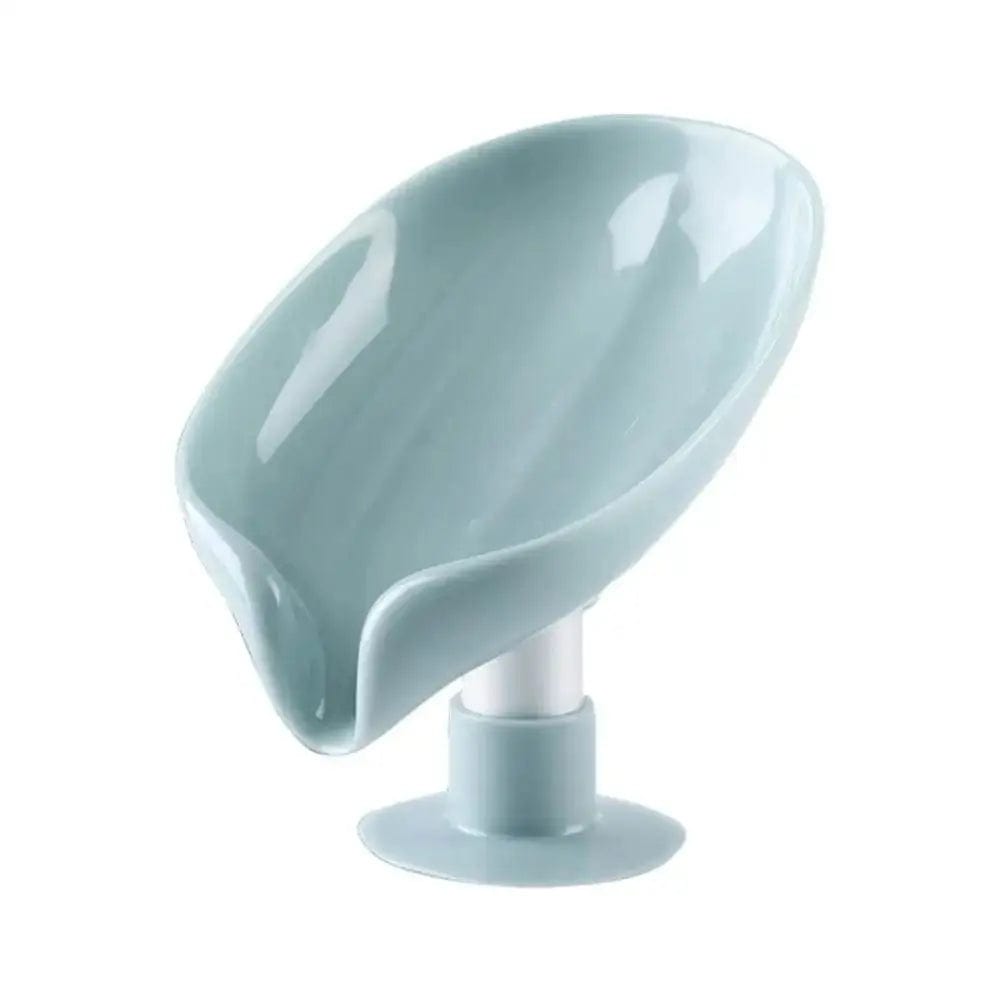 Essentialshouses 🍃 2PCS Suction Cup Leaf-Shaped Soap Dish – Elegant, Hygienic, and Space-Saving