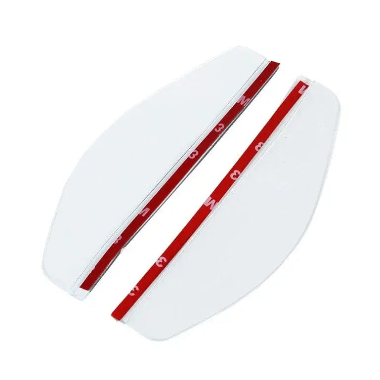 Essentialshouses 2pcs  transparent A Carbon Fiber Sun Visor Shade Cover
