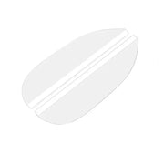 Essentialshouses 2pcs transparent B Carbon Fiber Sun Visor Shade Cover