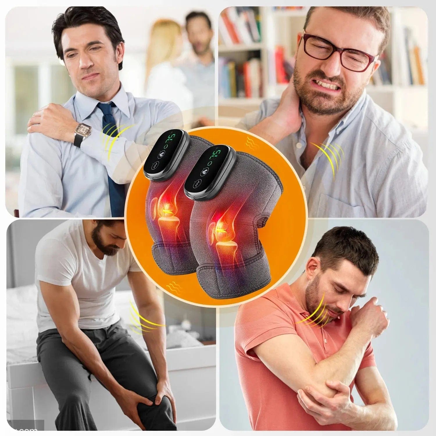 3 in 1 Knee Heating Massager - Essentialshouses