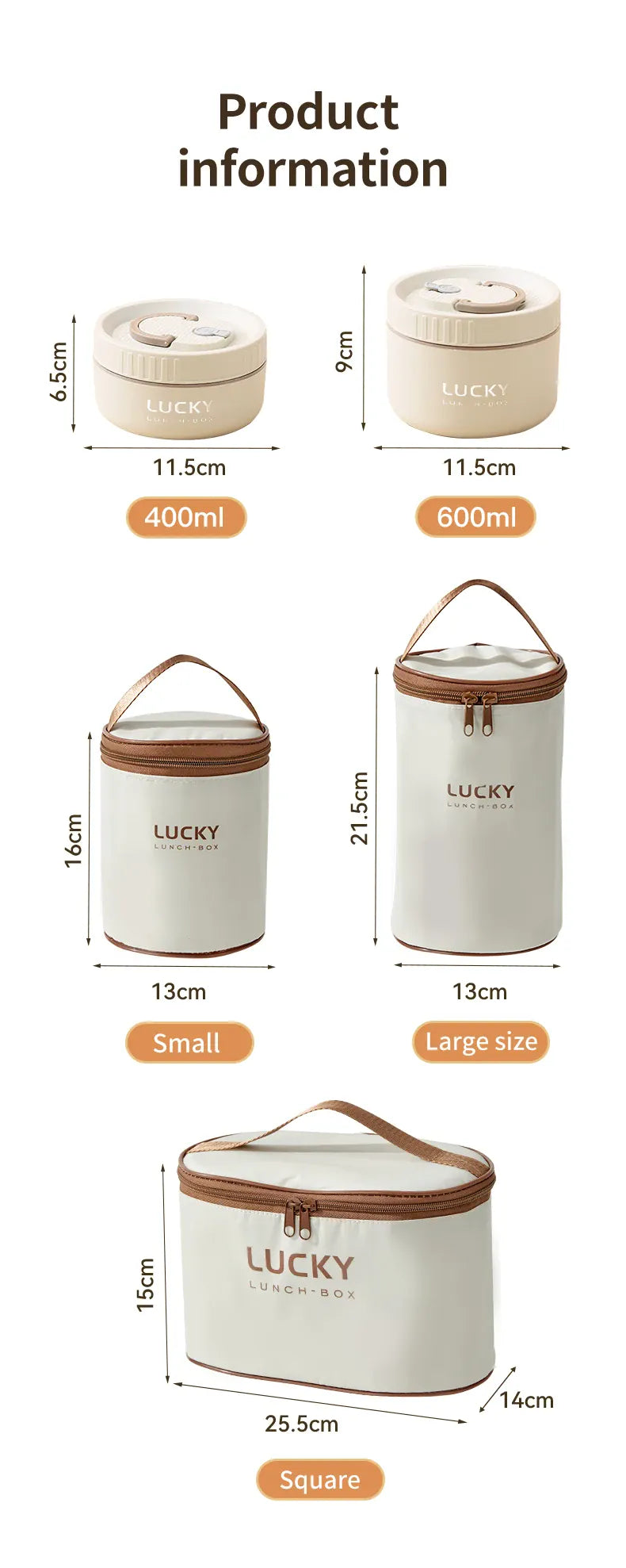 Essentialshouses 304 Stainless Steel Insulated Bento Box Microwave Heatable Round Sealed Thermal Lunch Box For Kids Students Food Container