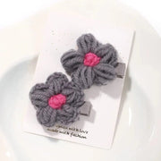 Baby Small Puff Flower Hairs Clip - Essentialshouses