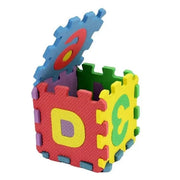 Children Mini Mats Alphanumeric Mat - Essentialshouses