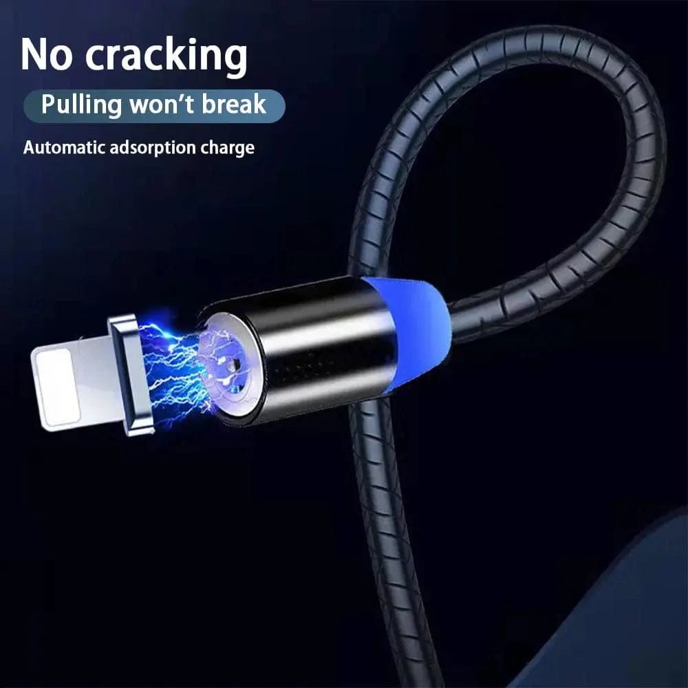 3A LED Magnetic USB Cable - Essentialshouses