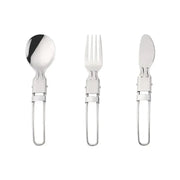 Essentialshouses 3pcs set 4 in 1 Outdoor Spoon Knife Fork