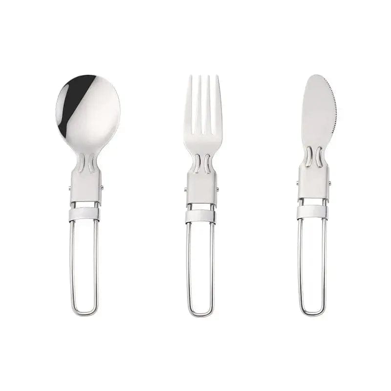 Essentialshouses 3pcs set 4 in 1 Outdoor Spoon Knife Fork