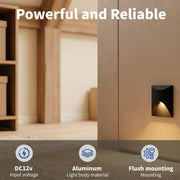 Essentialshouses 3W Stair Light Indoor Wall lamp Step Light Aisle Corridor Night Light AC85-265V Waterproof IP65 Wall Light