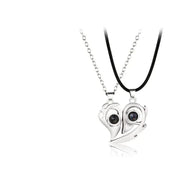 Essentialshouses 4 I Love You Projection Magnetic Couple Necklace