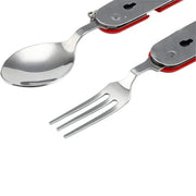 Essentialshouses 4 in 1 Outdoor Spoon Knife Fork