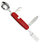 Essentialshouses 4 in 1 Outdoor Spoon Knife Fork