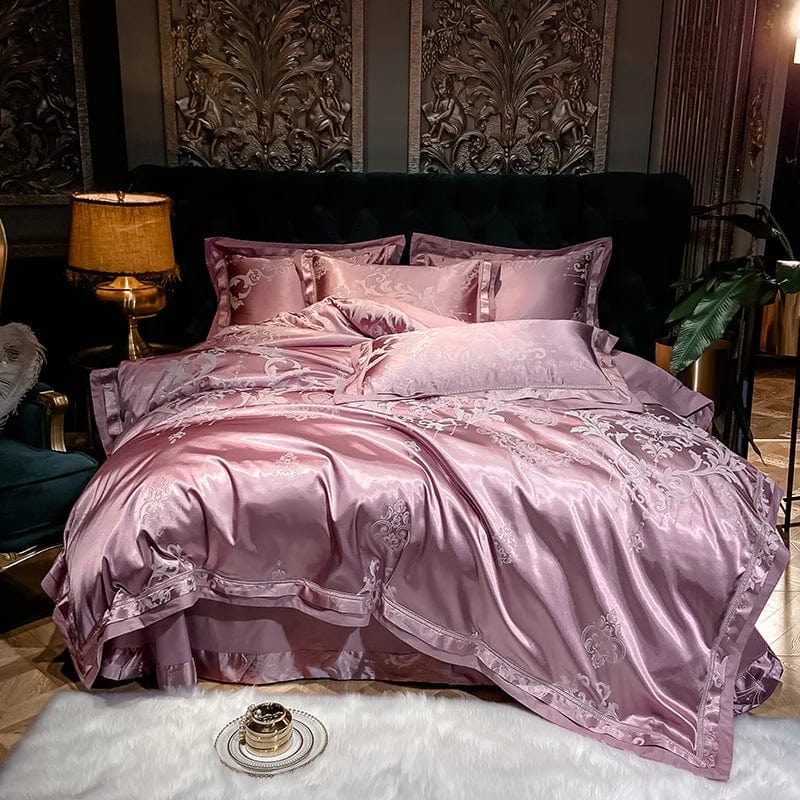 Essentialshouses 4 / King Size 4pcs / CHINA | Fitted Bed Sheet Luxury Smooth Soft Bedding Set