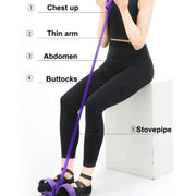 Essentialshouses 4 Resistanc Elastic Pull Ropes Band