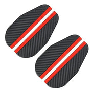 Essentialshouses 4pcs Carbon Fiber Carbon Fiber Sun Visor Shade Cover