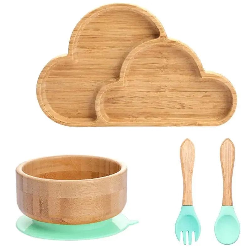 Children's Bamboo Dishes Plate - Essentialshouses