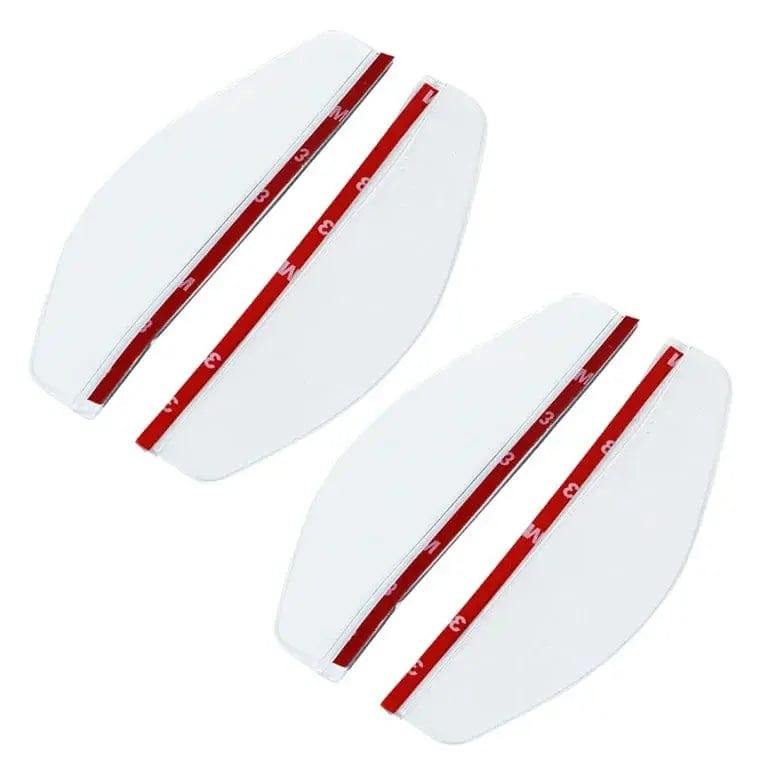 Essentialshouses 4pcs transparent A Carbon Fiber Sun Visor Shade Cover