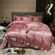 Essentialshouses 6 / King Size 4pcs / CHINA | Fitted Bed Sheet Luxury Smooth Soft Bedding Set