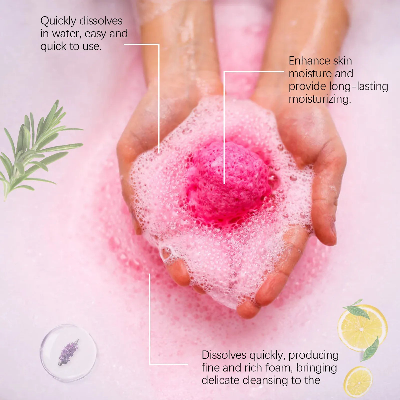 Essentialshouses 6PCS Colorful Bath Balls Gift Set Deep Moisturizing Skin Exfoliating Reduce Dryness Cheerful Scent Relax Spa Bath Flavor Balls