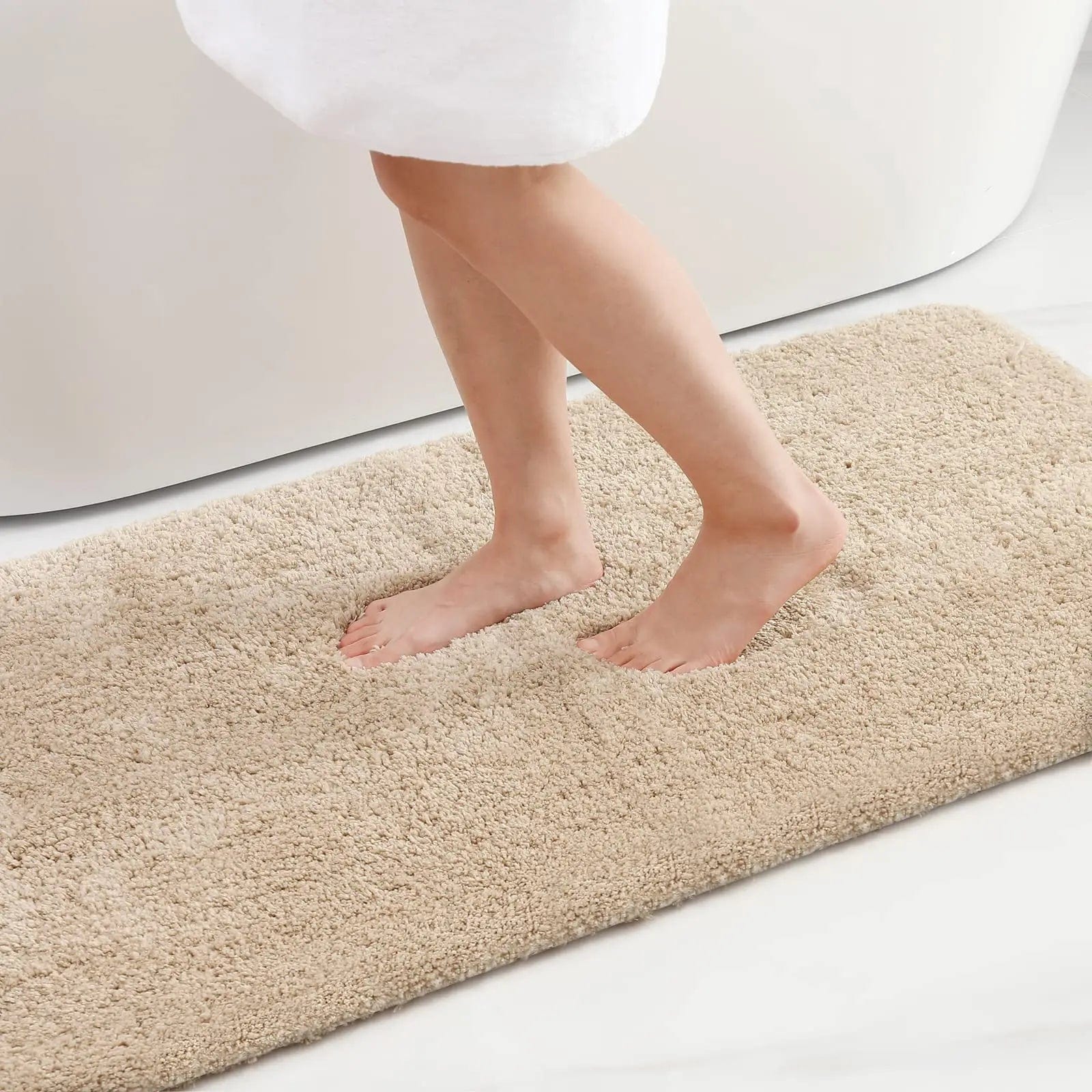 Essentialshouses 7 / 61x91cm / CHINA 🛁 Olanly Soft Bathroom Plush Rug – Absorbent, Quick-Dry, and Non-Slip