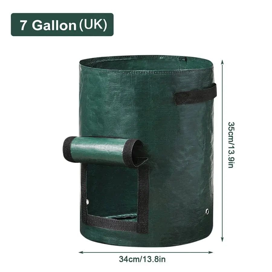 Essentialshouses 7 gallon(UK)-34x35cm Garden Gallon Plant Growing Pots