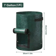 Essentialshouses 7 gallon(US)-30x35cm Garden Gallon Plant Growing Pots