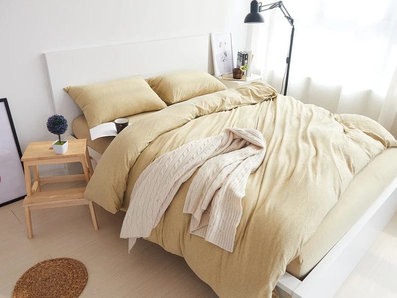 Essentialshouses 8 / King 180x200 bed Soft jersey knit bedding set