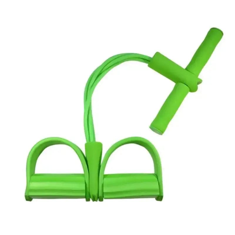 Essentialshouses A-Green 4 Resistanc Elastic Pull Ropes Band