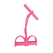 Essentialshouses A-Pink 4 Resistanc Elastic Pull Ropes Band