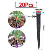 Essentialshouses A20Pcs Garden Automatic Watering Tool Set